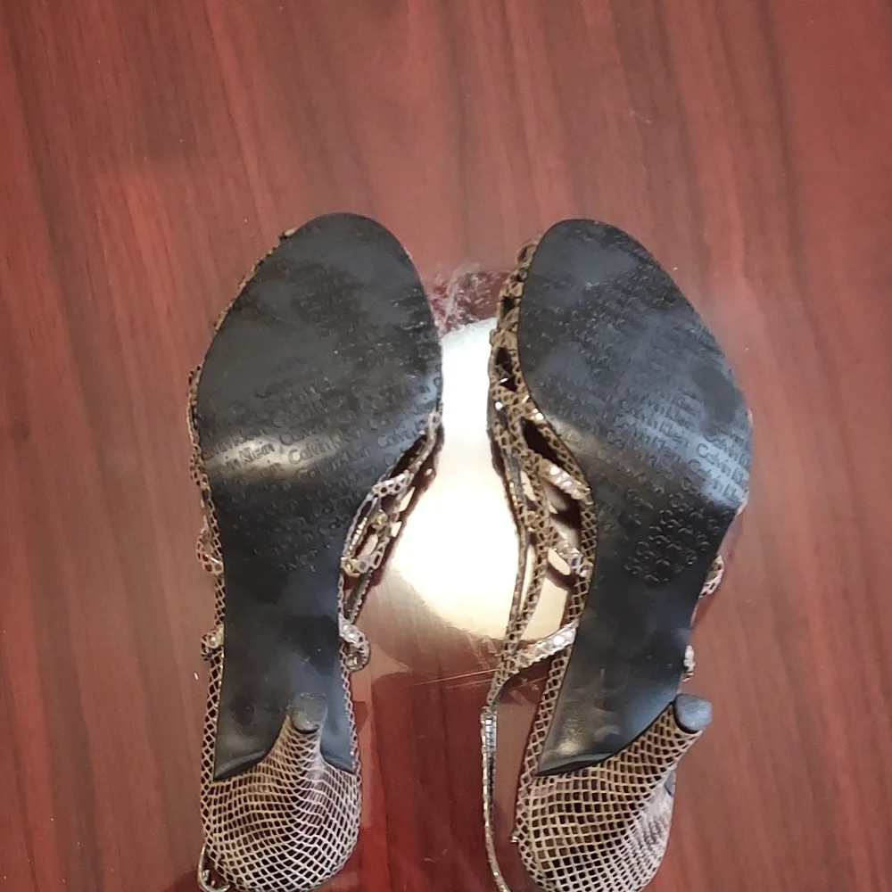Calvin Klein silver sandals - Picture 4 of 4